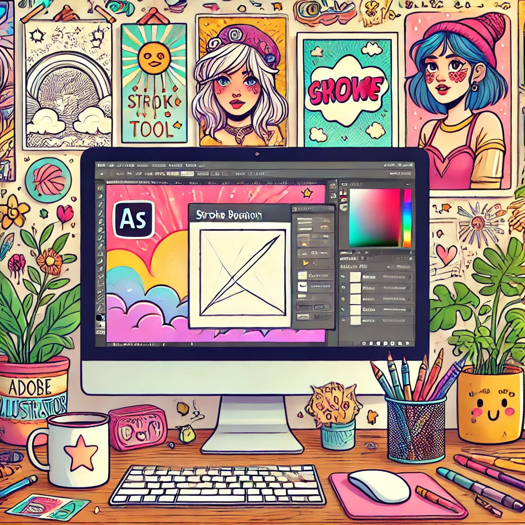 Getting Started: Adjusting Strokes in Adobe Illustrator