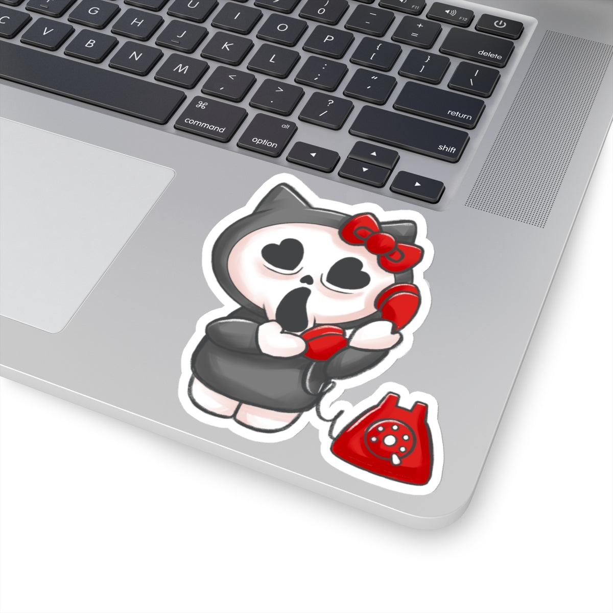 Scream Kitty Kiss-Cut Stickers