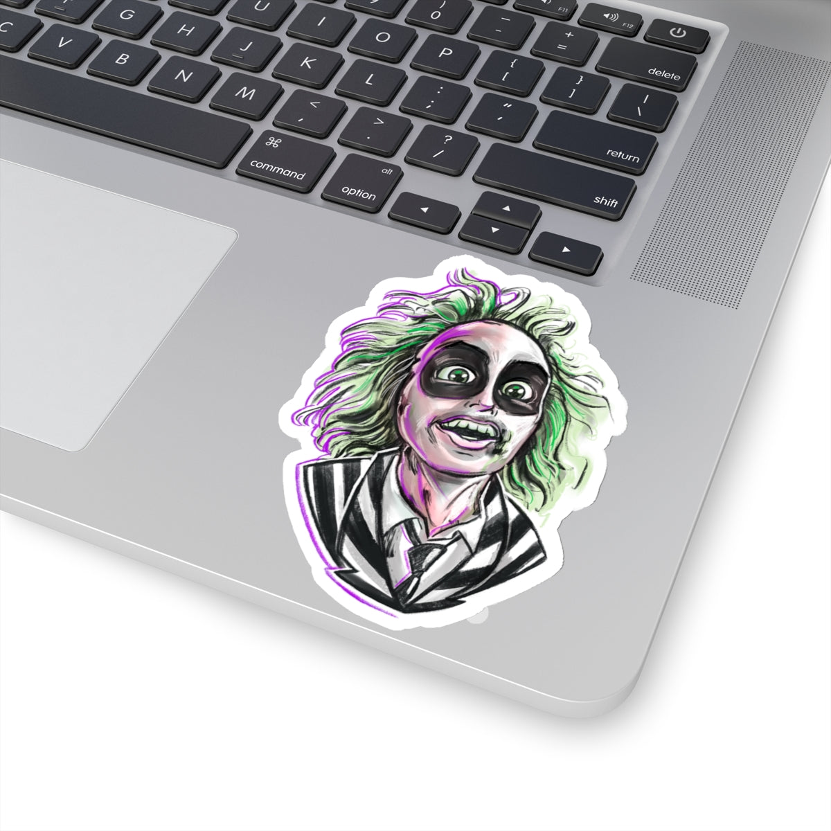 Beetle Juice Kiss-Cut Stickers