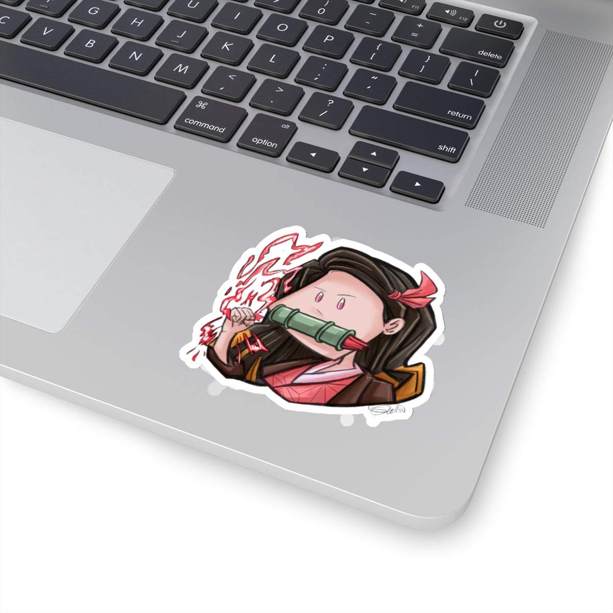 Demon Slayer Nezuko Kamado Kiss-Cut Stickers