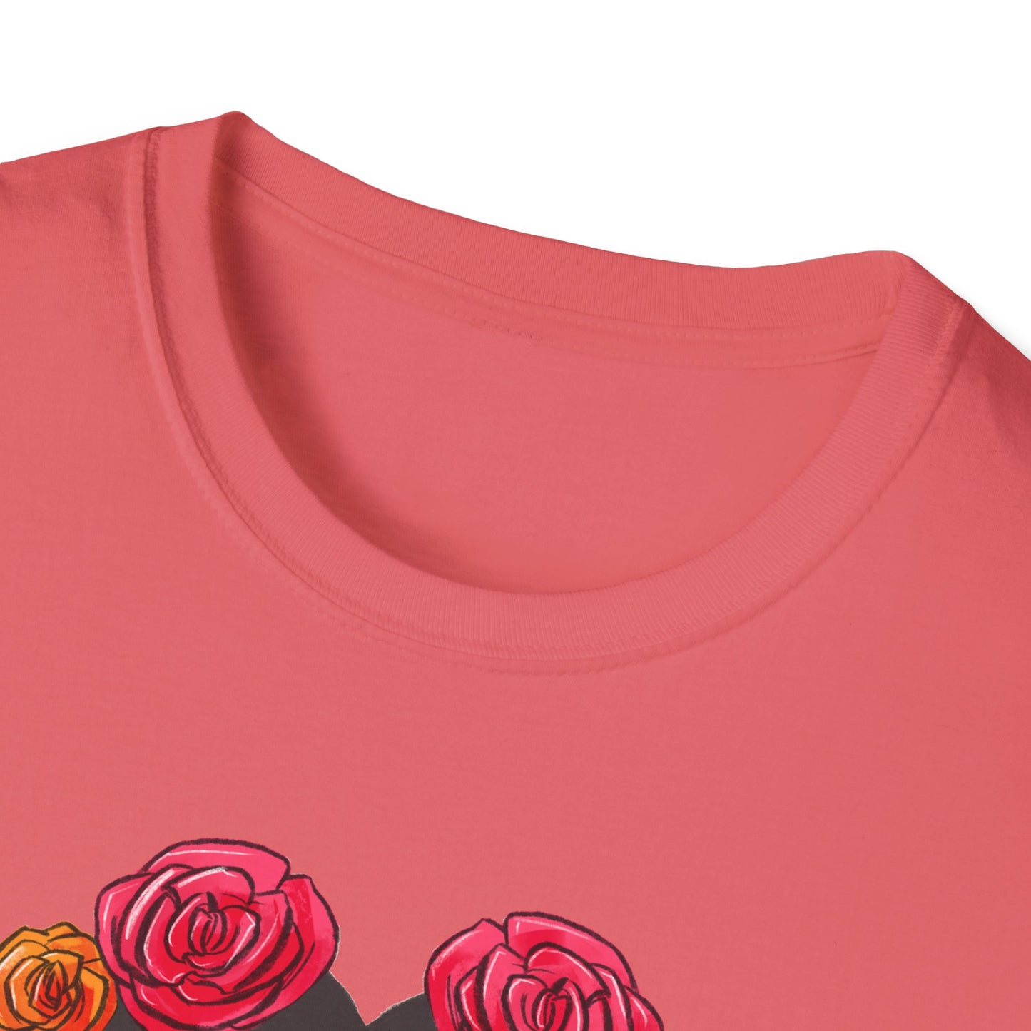 Betty Boop Dia de los Muertos Floral Skull T-Shirt