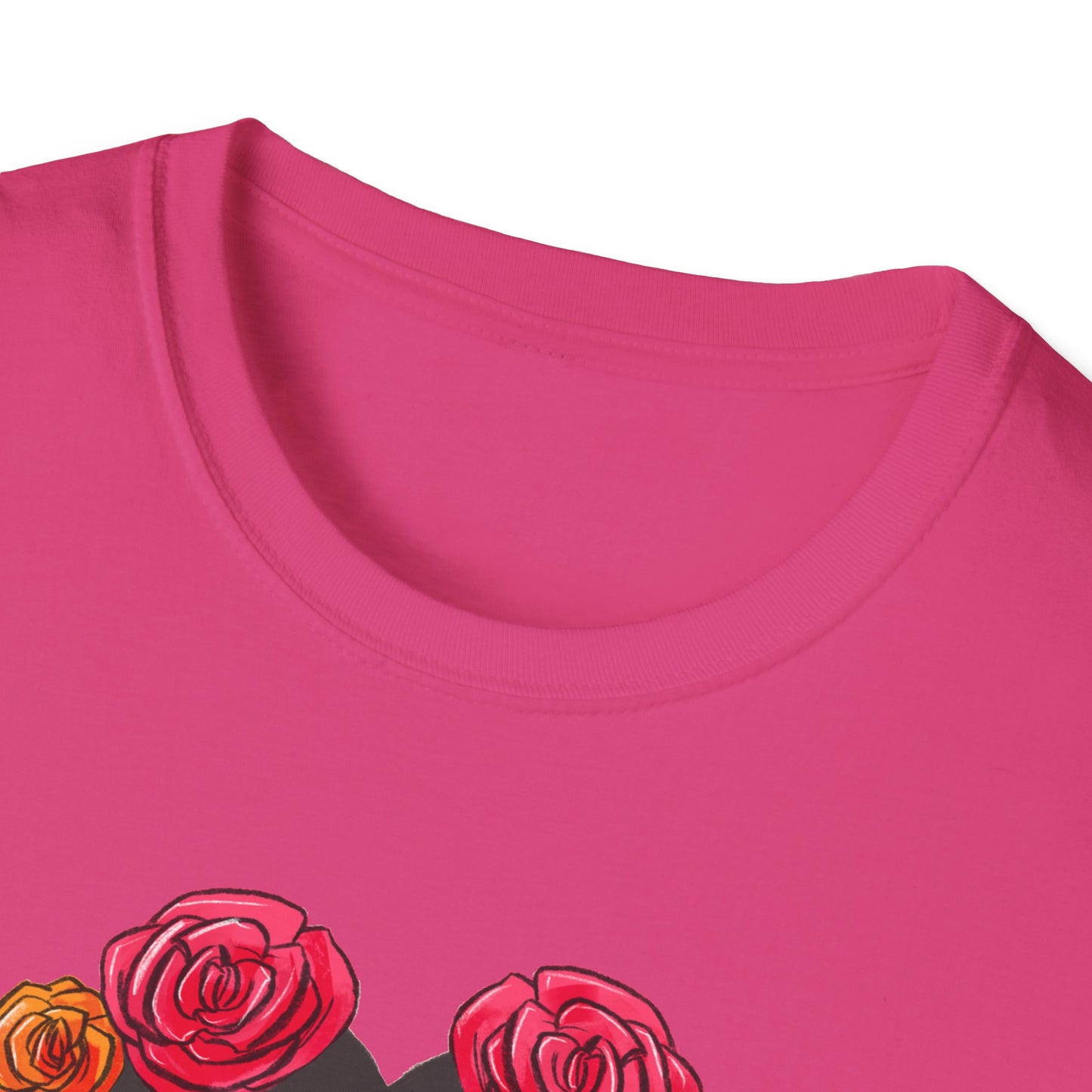 Betty Boop Dia de los Muertos Floral Skull T-Shirt