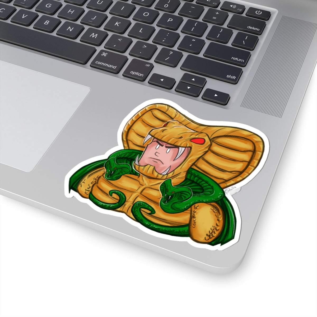 GI-Joe Serpentor Kiss-Cut Sticker