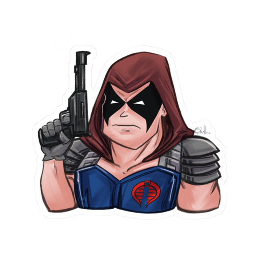 GI-Joe Zartan Kiss-Cut Sticker
