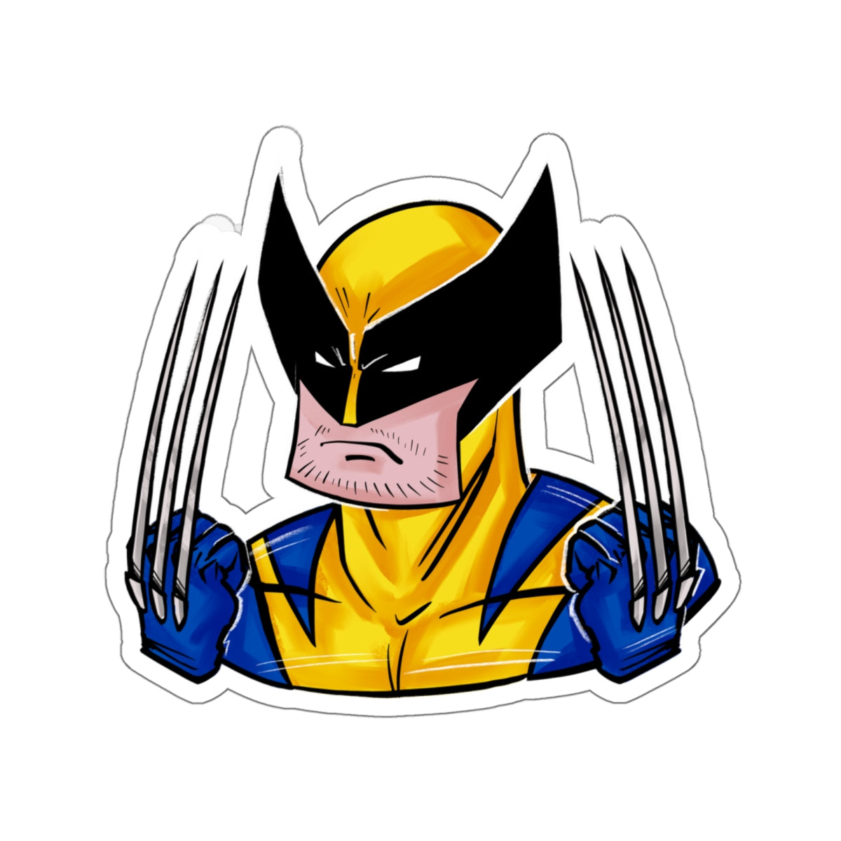 Wolverine Classic Kiss-Cut Stickers