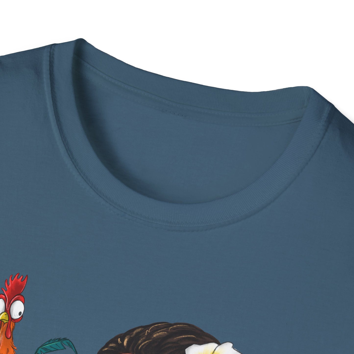 Moana riding the waves with Hei Hei and Pua T-Shirt