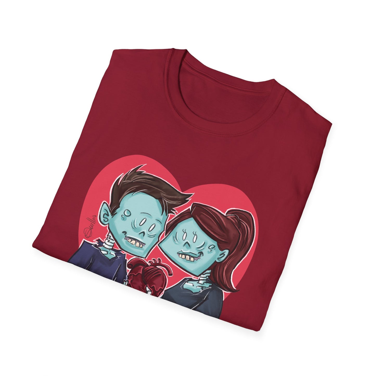Cute Zombie Couple T-Shirt