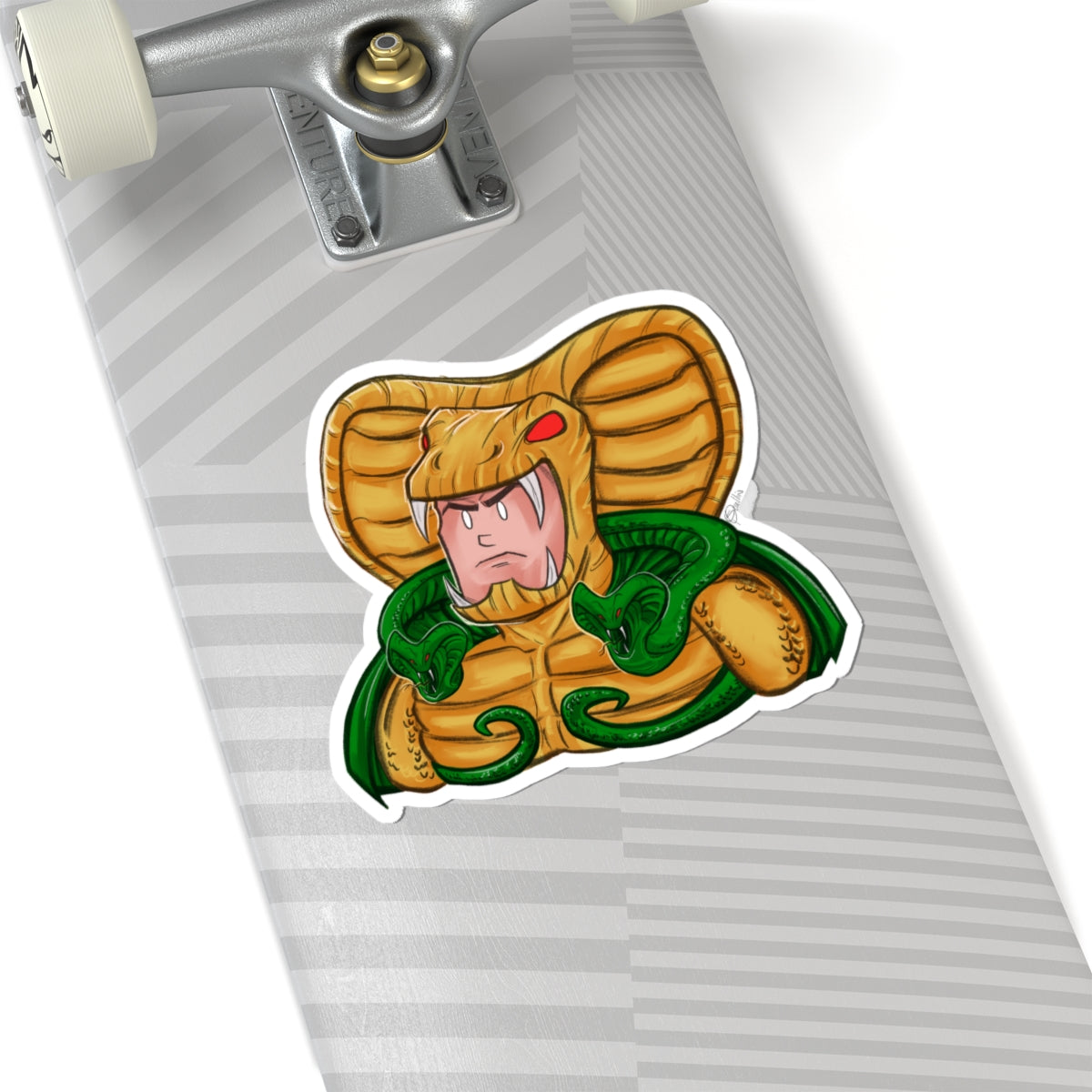 GI-Joe Serpentor Kiss-Cut Sticker