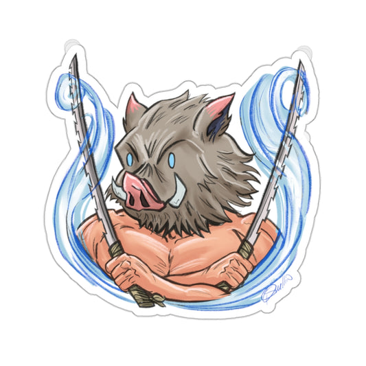 Demon Slayer Inosuke Hashibira Kiss-Cut Stickers