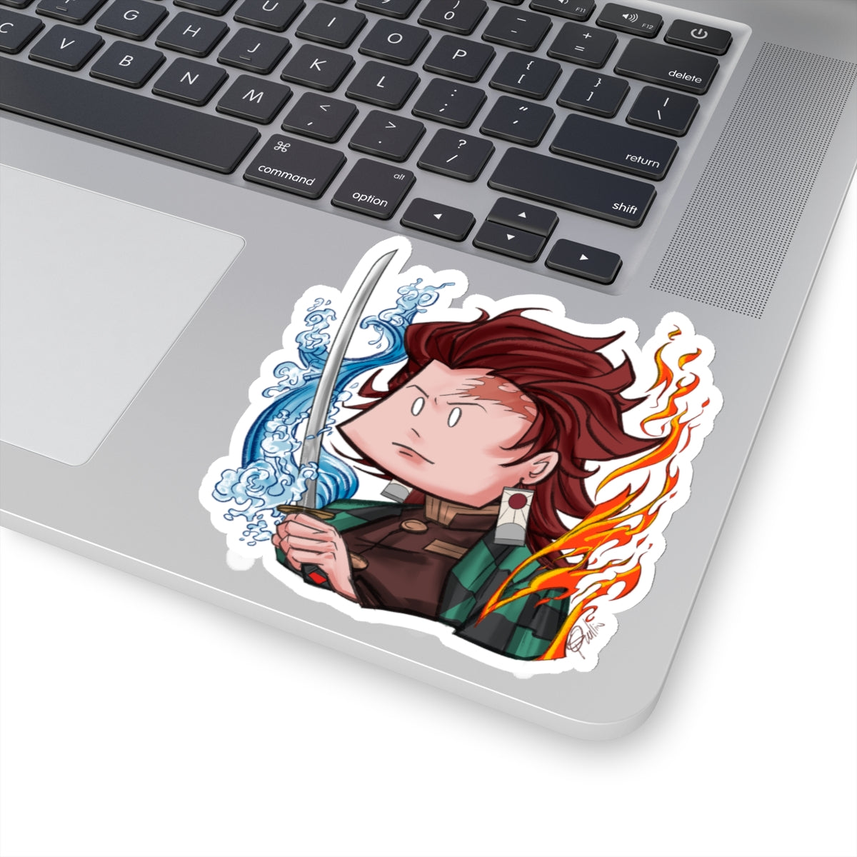 Demon Slayer Tanjiro Kamado Kiss-Cut Stickers