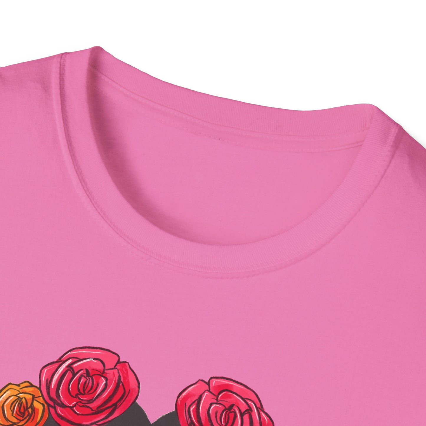 Betty Boop Dia de los Muertos Floral Skull T-Shirt