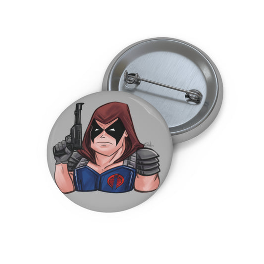 GI-Joe Zartan Pin Buttons
