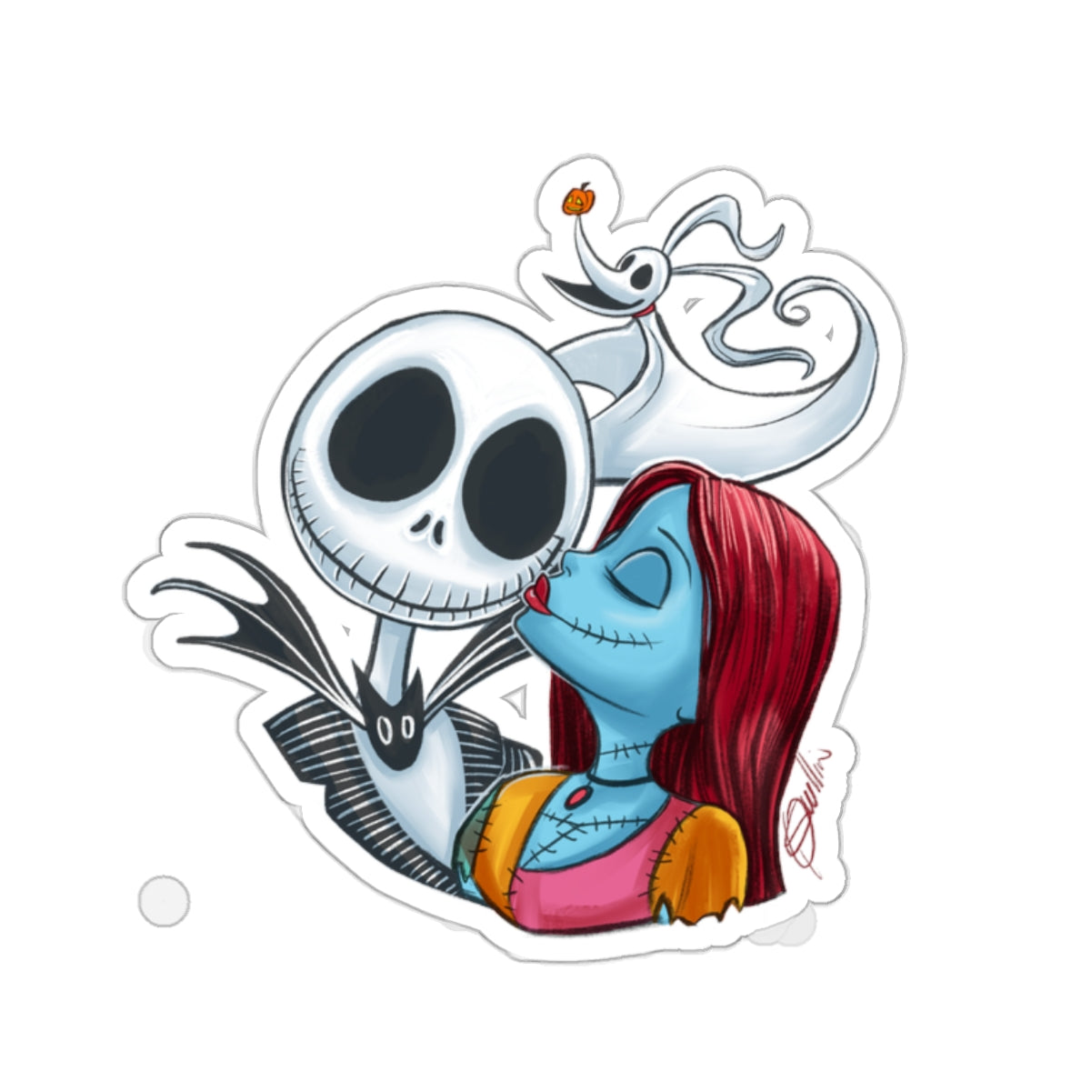 Sally & Jack Kiss-Cut Stickers