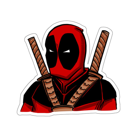 Deadpool Mouthy Merc Kiss-Cut Stickers