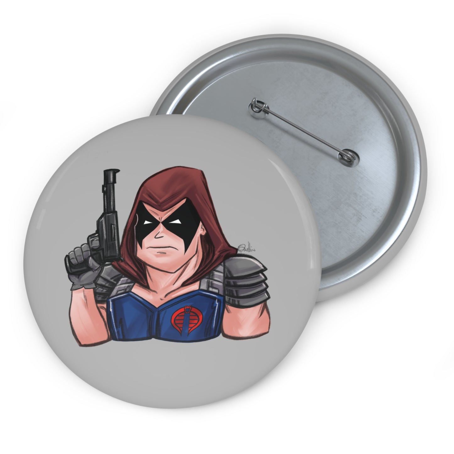 GI-Joe Zartan Pin Buttons