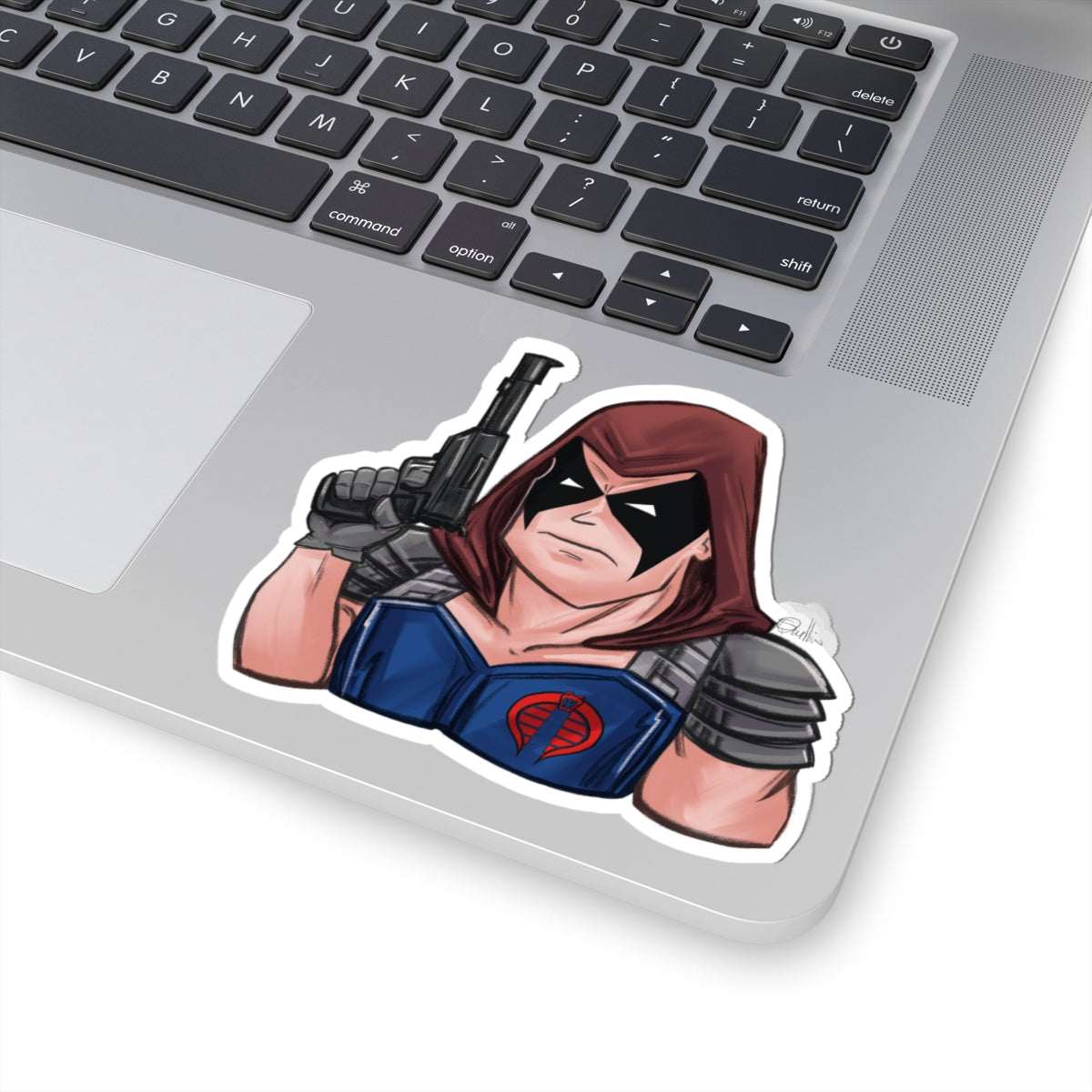 GI-Joe Zartan Kiss-Cut Sticker