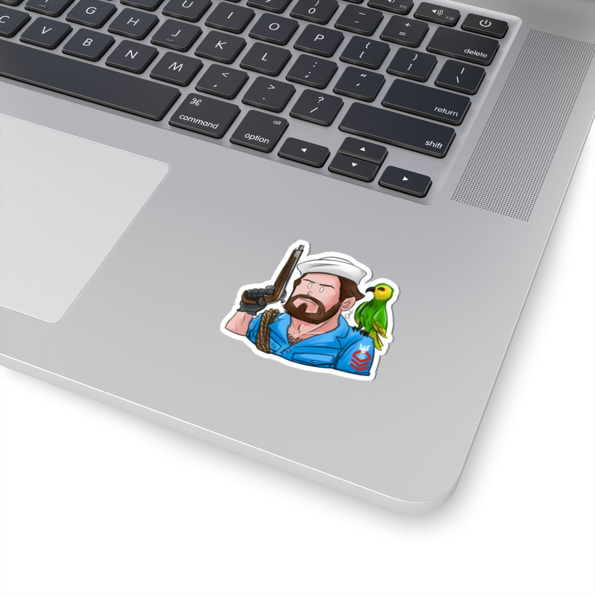 GI-Joe Shipwreck Kiss-Cut Sticker