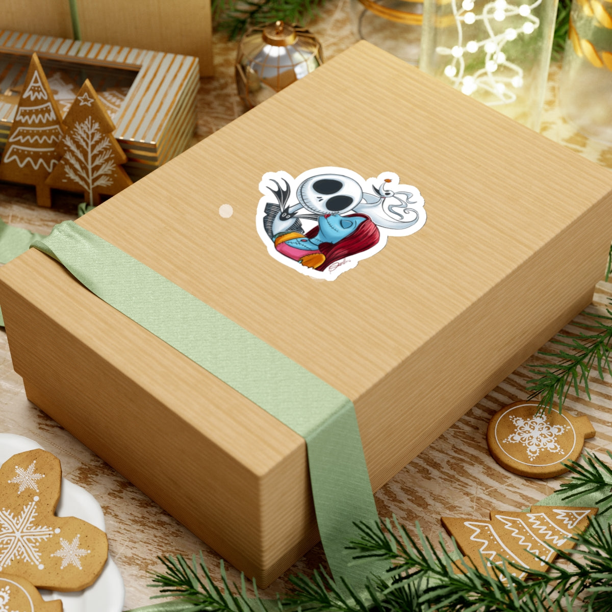 Sally & Jack Kiss-Cut Stickers