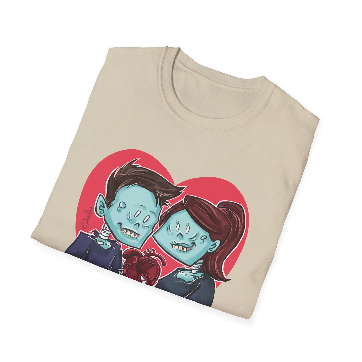 Cute Zombie Couple T-Shirt