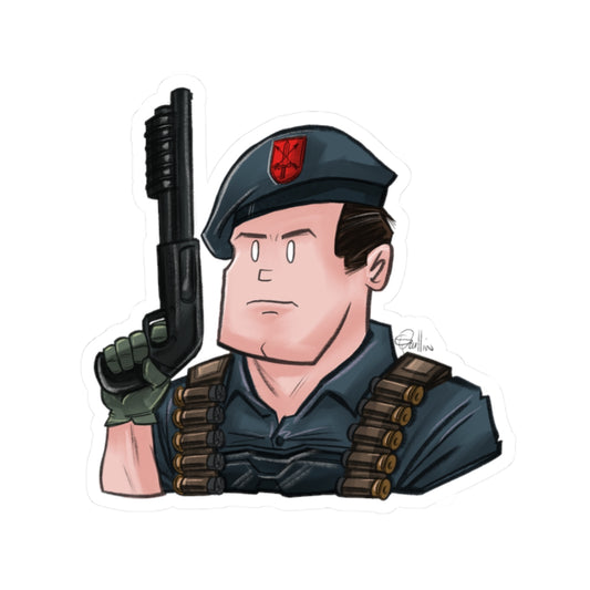 GI-Joe Flint Sticker