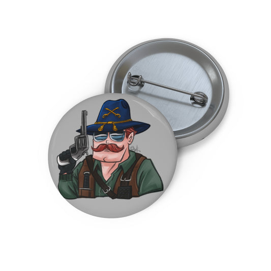 GI-Joe Wild Bill Pin Button