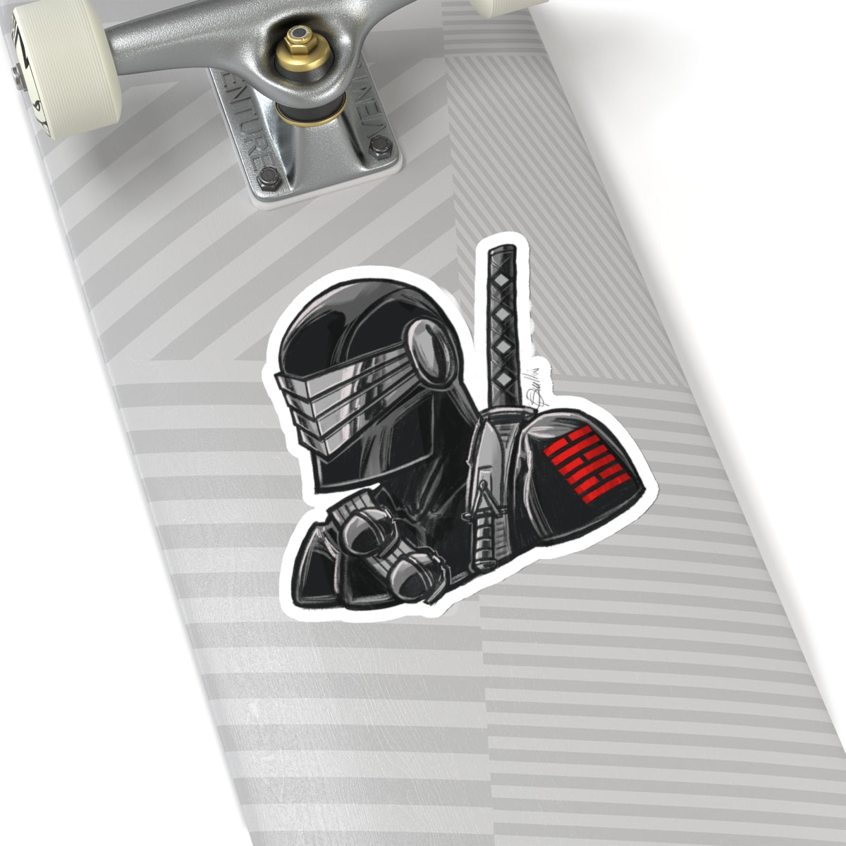 GI-Joe Snake Eyes Kiss-Cut Stickers