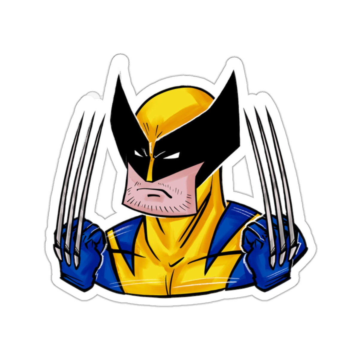 Wolverine Classic Kiss-Cut Stickers