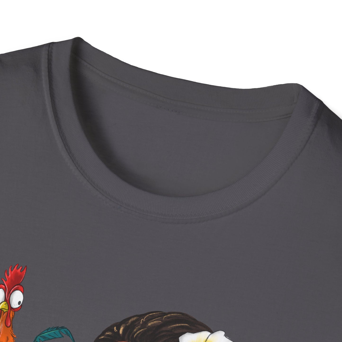 Moana riding the waves with Hei Hei and Pua T-Shirt