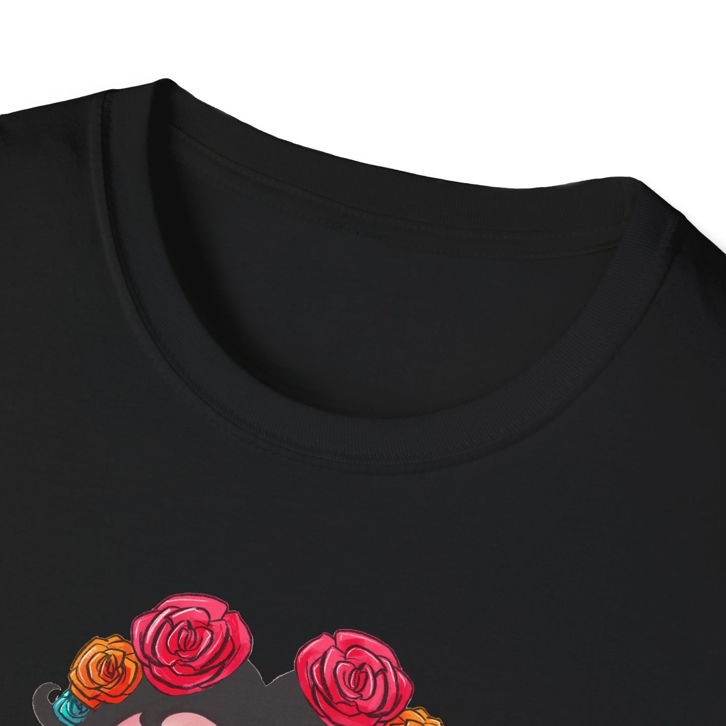 Betty Boop Dia de los Muertos Floral Skull T-Shirt