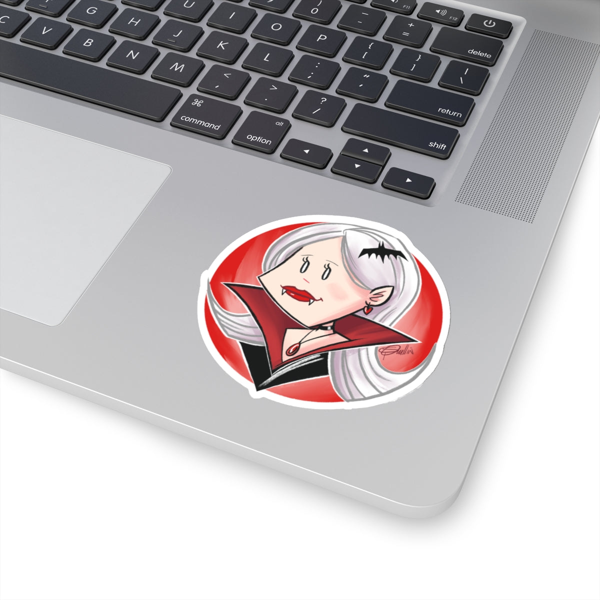 Vampire Girl Kiss-Cut Stickers