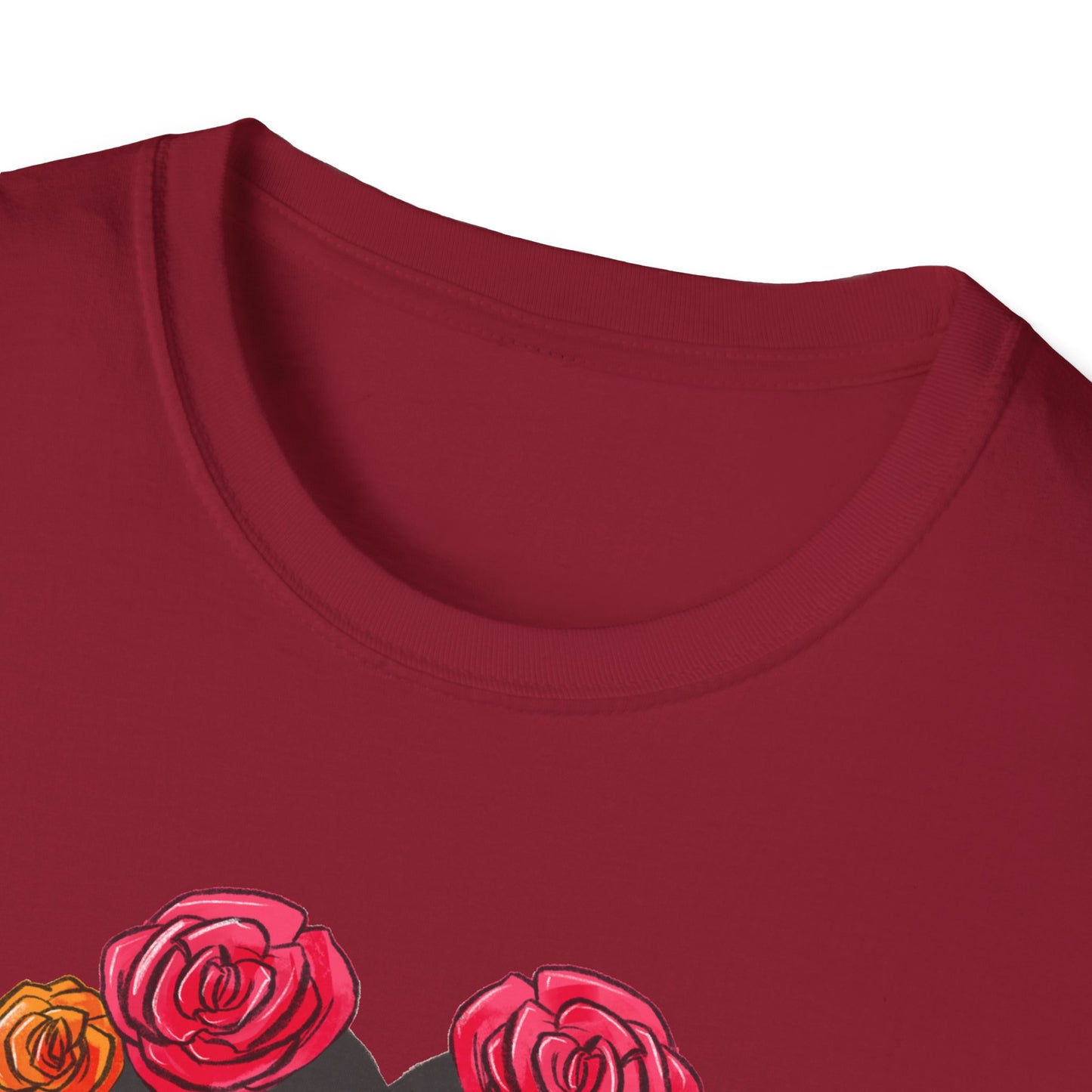 Betty Boop Dia de los Muertos Floral Skull T-Shirt