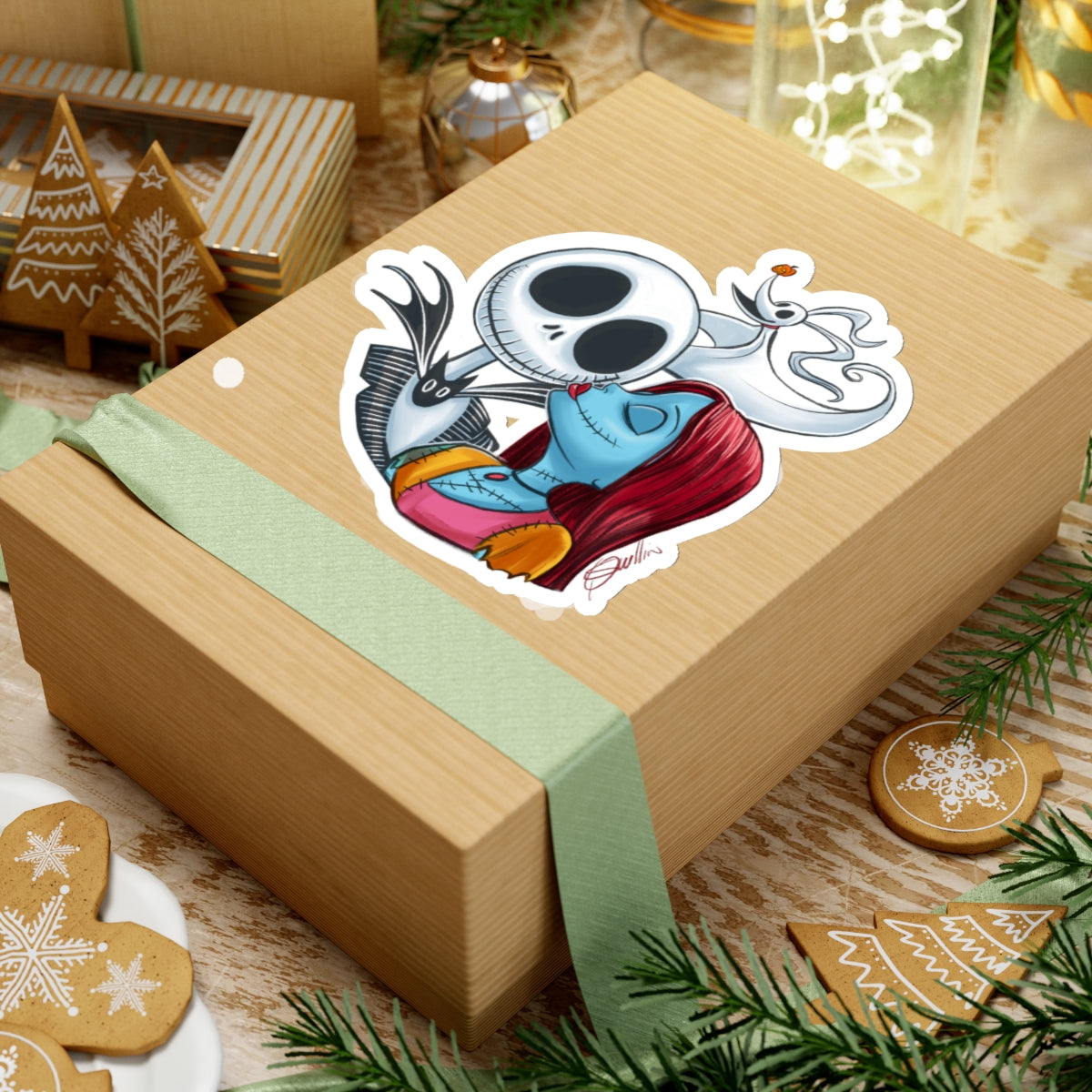 Sally & Jack Kiss-Cut Stickers