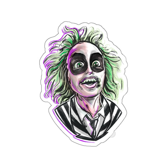 Beetle Juice Kiss-Cut Stickers