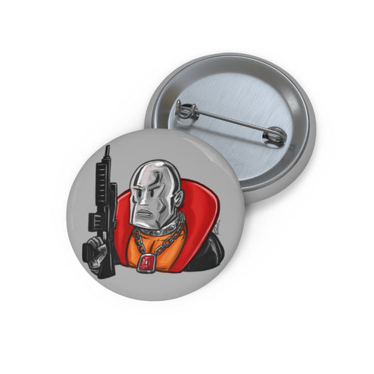 GI-Joe Destro Pin Button