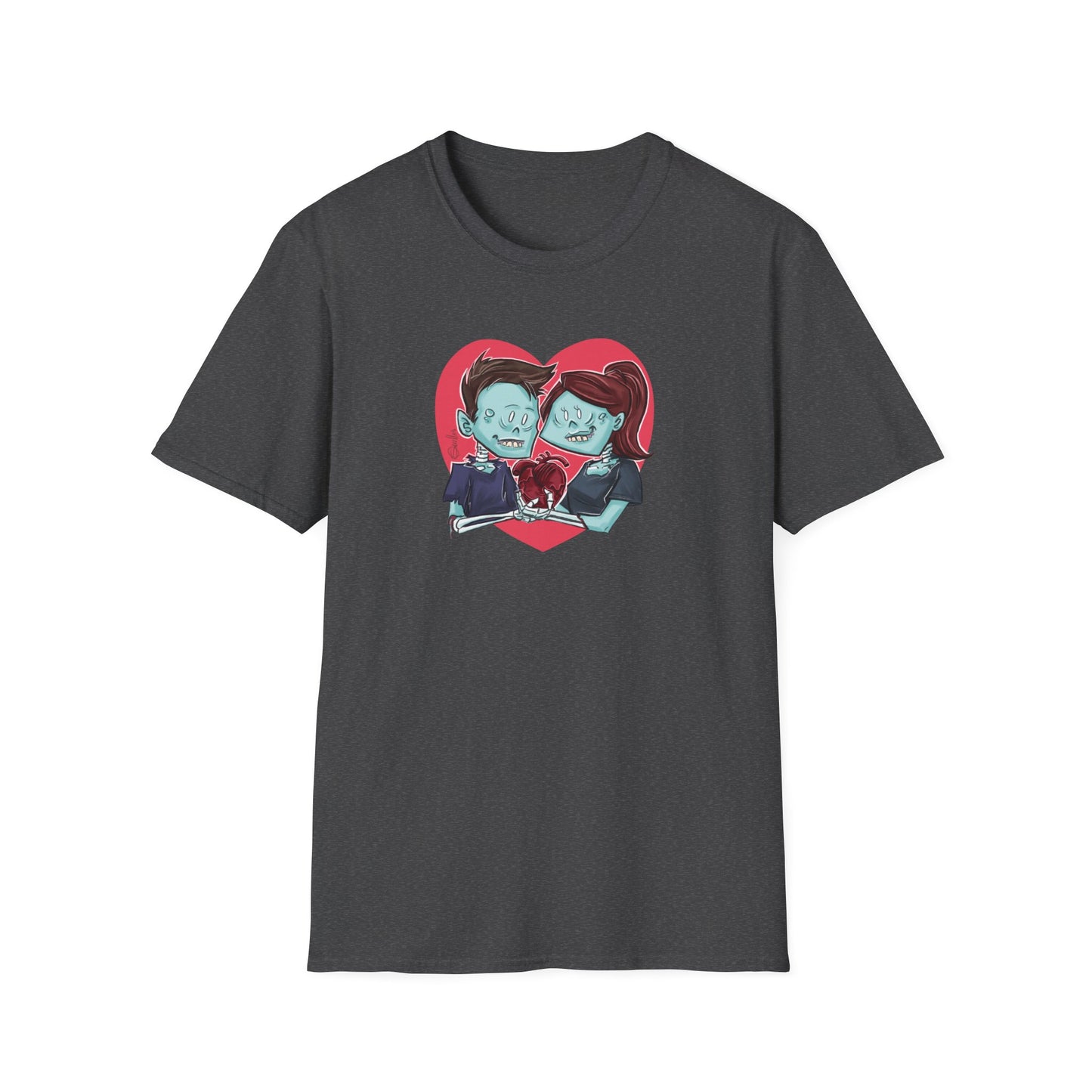 Cute Zombie Couple T-Shirt