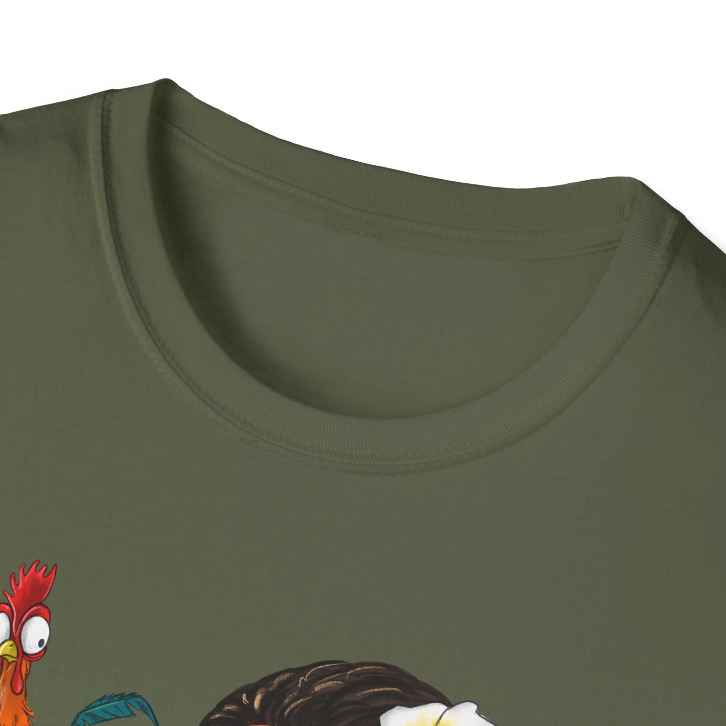 Moana riding the waves with Hei Hei and Pua T-Shirt