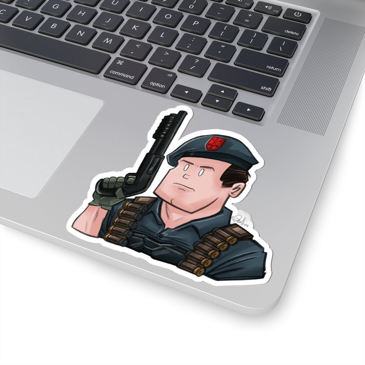 GI-Joe Flint Sticker