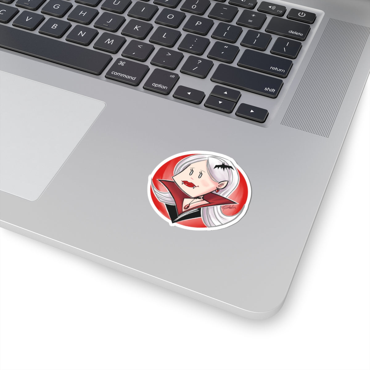 Vampire Girl Kiss-Cut Stickers
