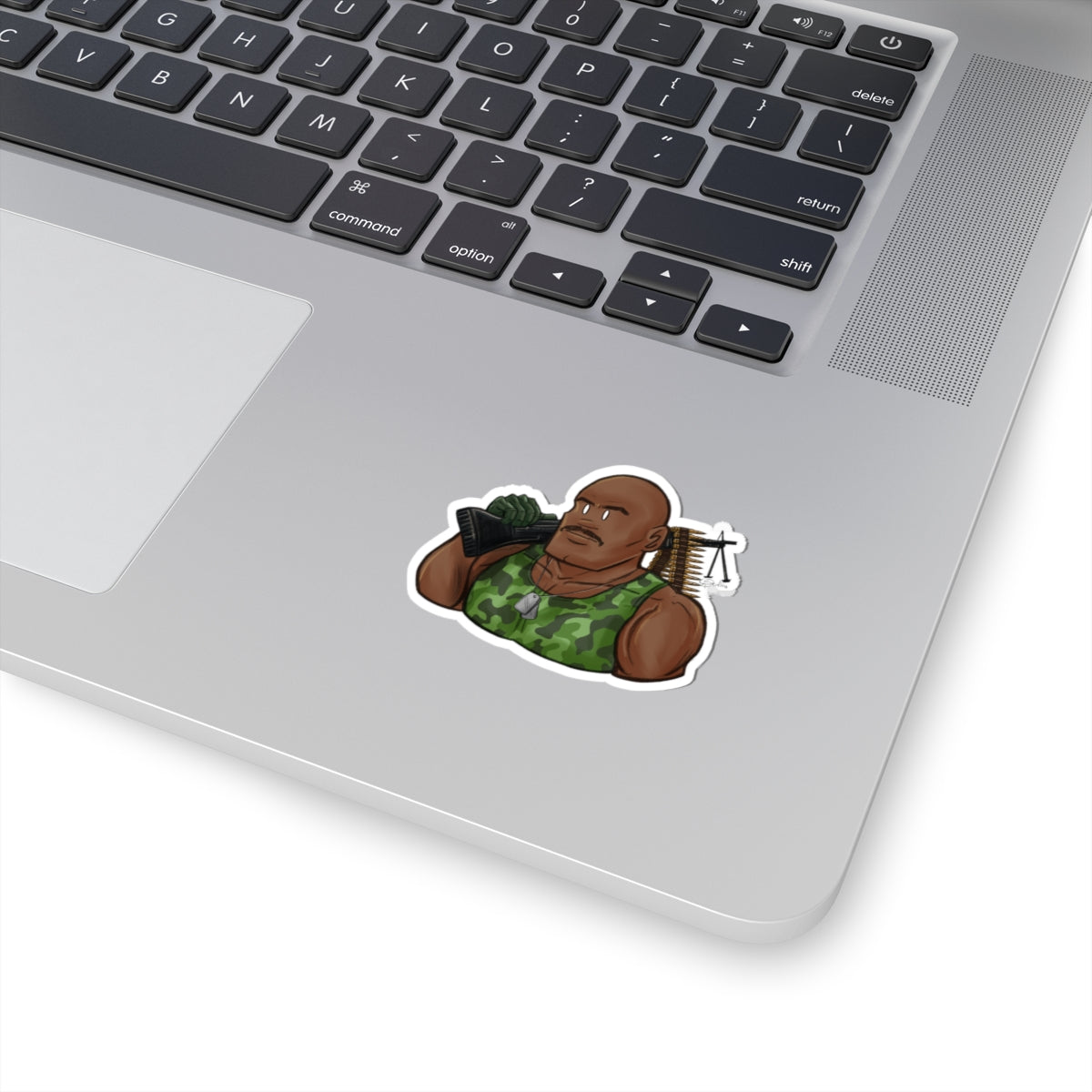 GI-Joe Roadblock Kiss-Cut Sticker