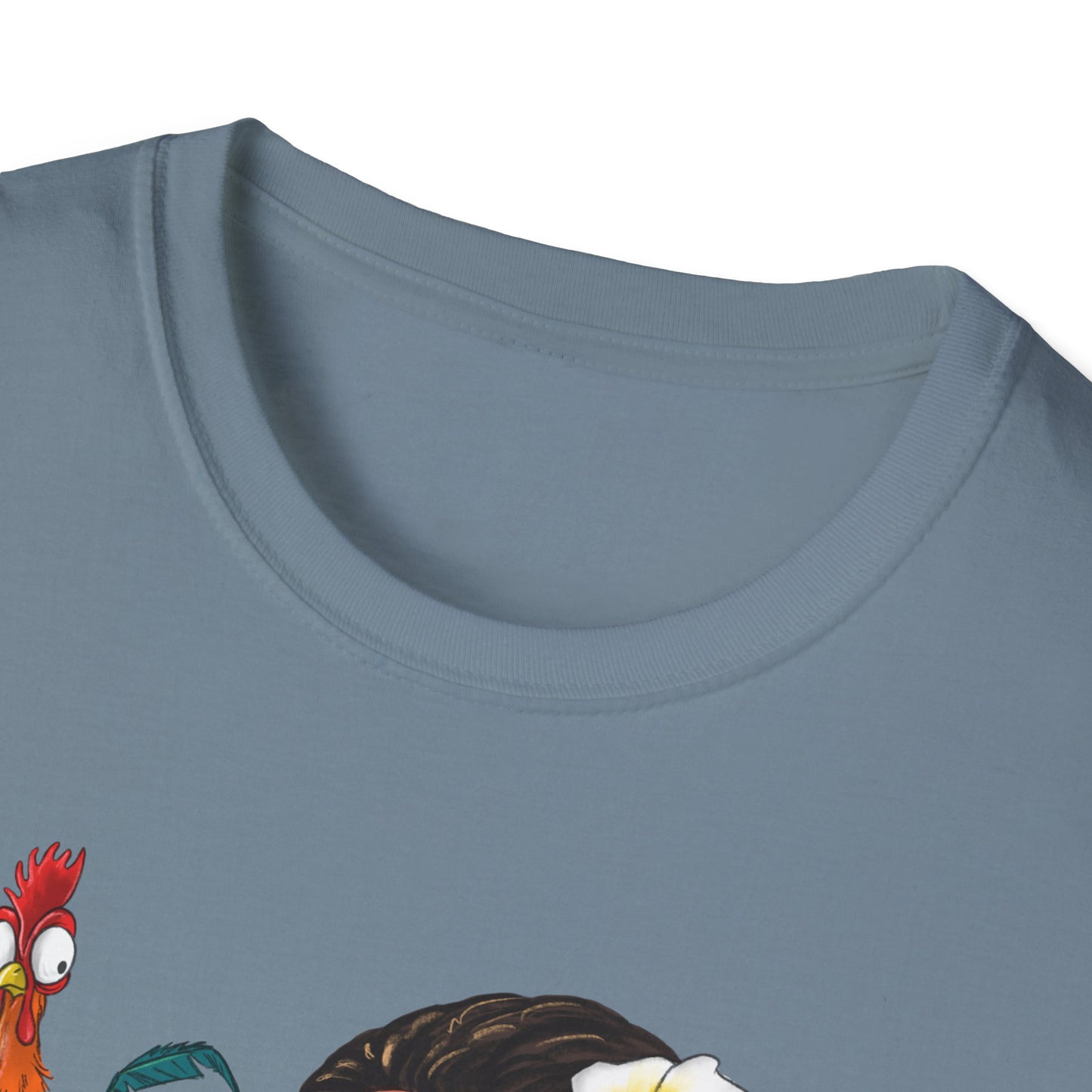 Moana riding the waves with Hei Hei and Pua T-Shirt