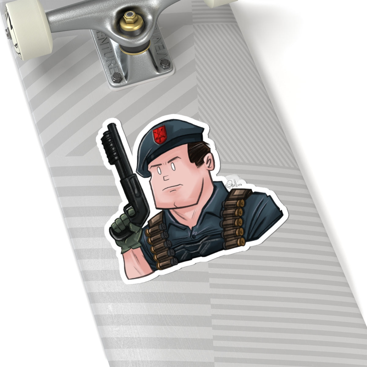 GI-Joe Flint Sticker