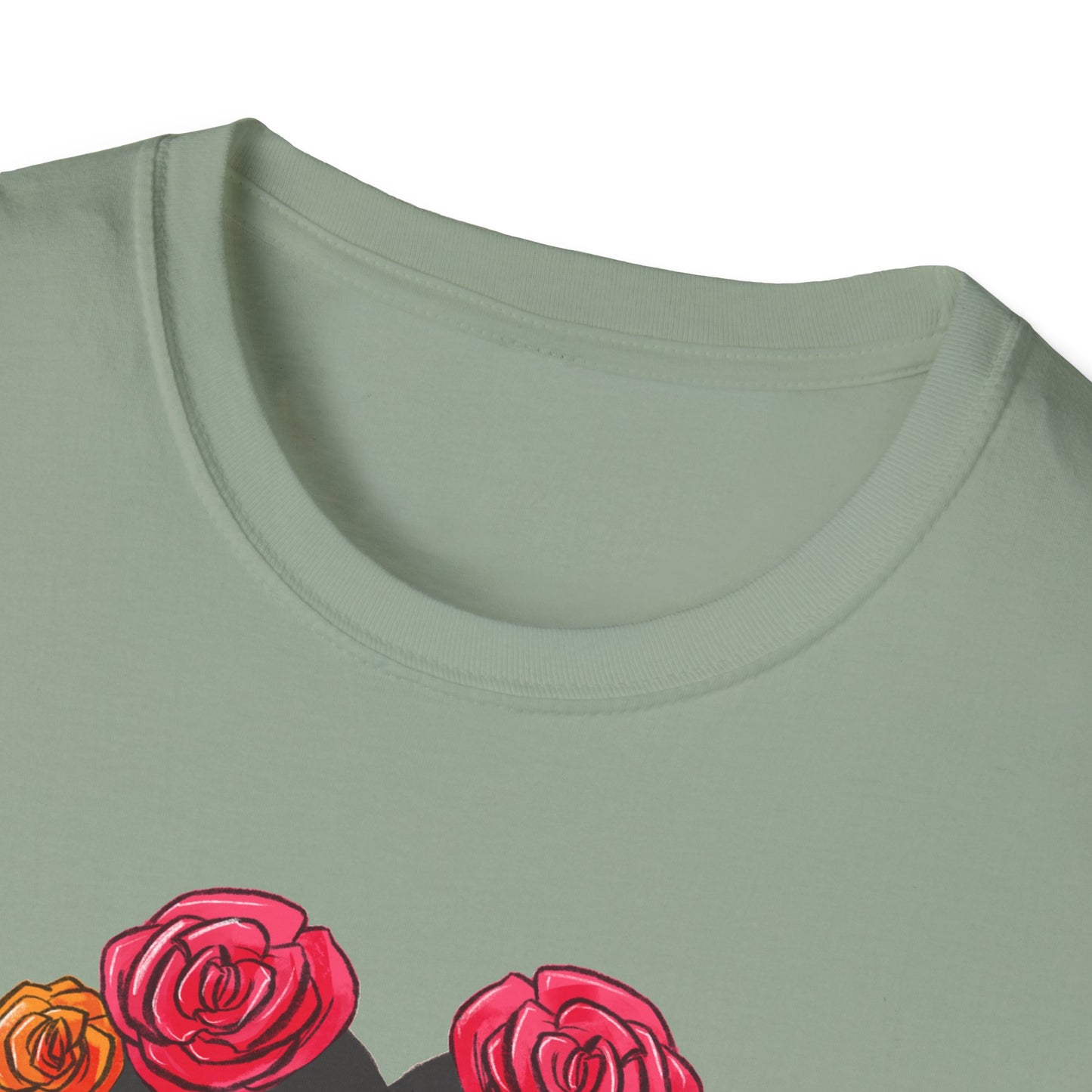 Betty Boop Dia de los Muertos Floral Skull T-Shirt