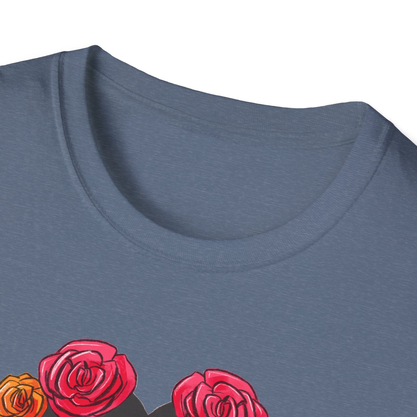 Betty Boop Dia de los Muertos Floral Skull T-Shirt
