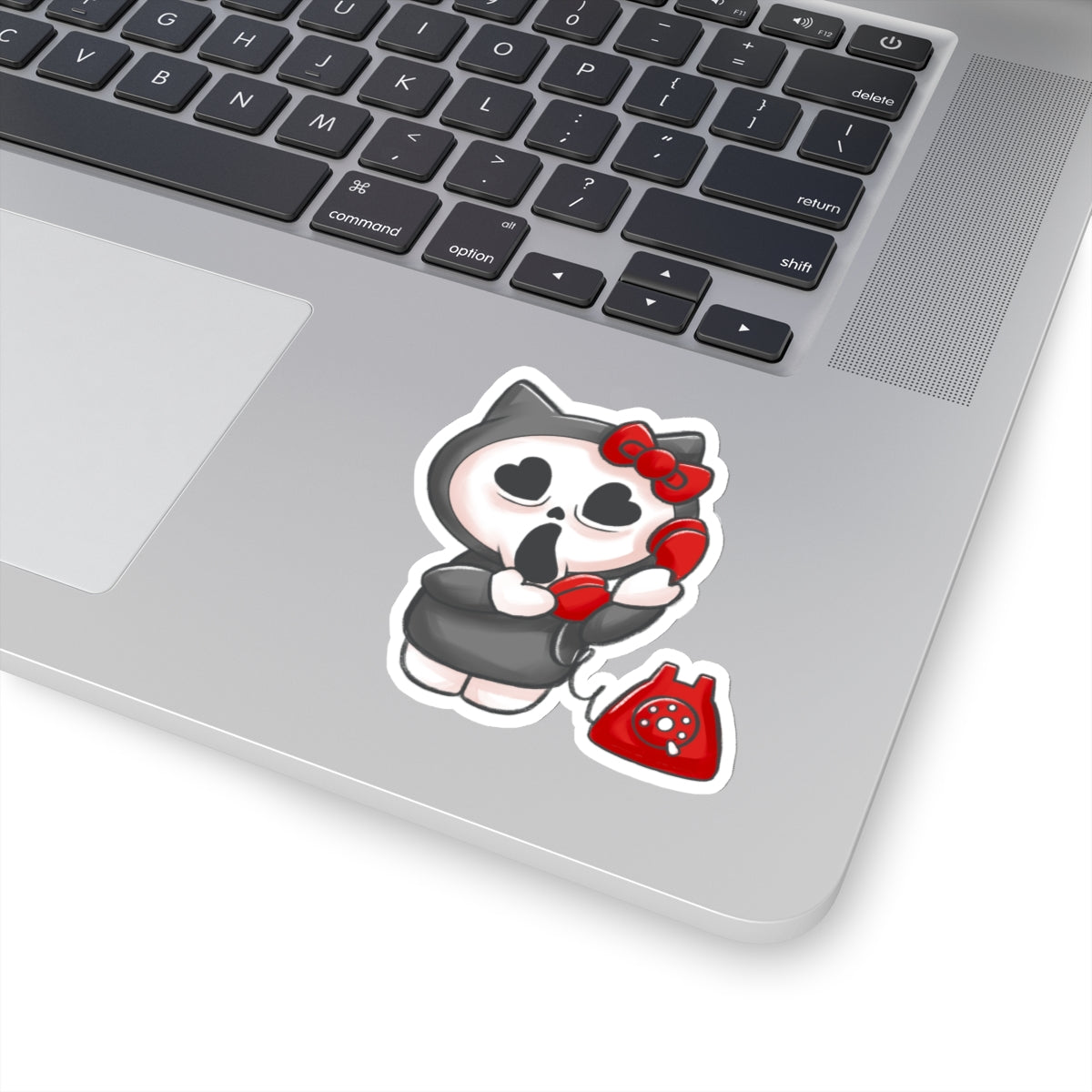 Scream Kitty Kiss-Cut Stickers