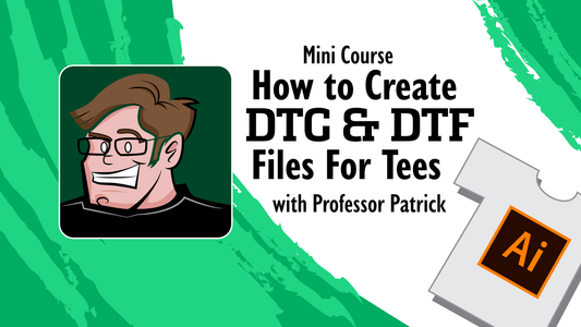 How to Use Adobe Illustrator for DTG and DTF Printing
