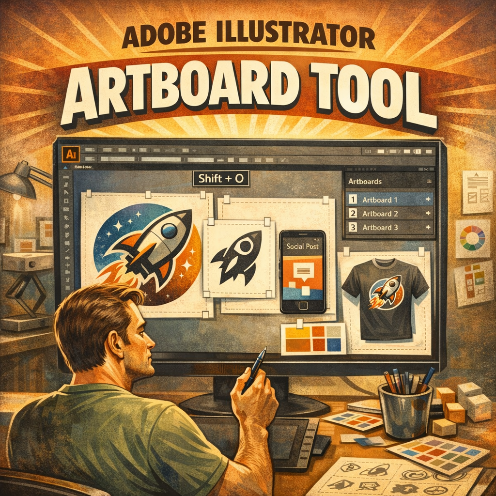 How to Use the Artboard Tool in Adobe Illustrator