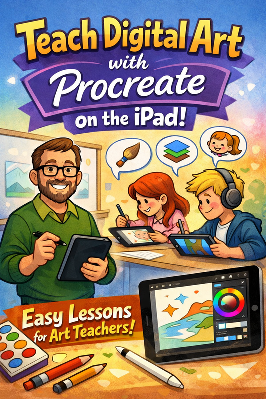 Procreate for Art Teachers: How to Start Teaching Digital Art on the iPad (Without Feeling Overwhelmed)