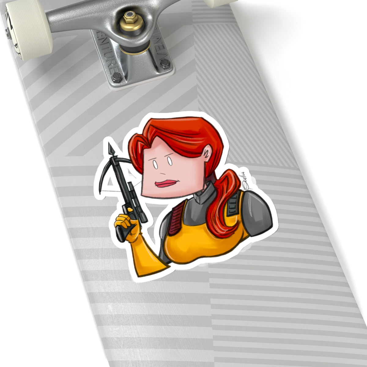 GI-Joe Scarlett Kiss-Cut Sticker