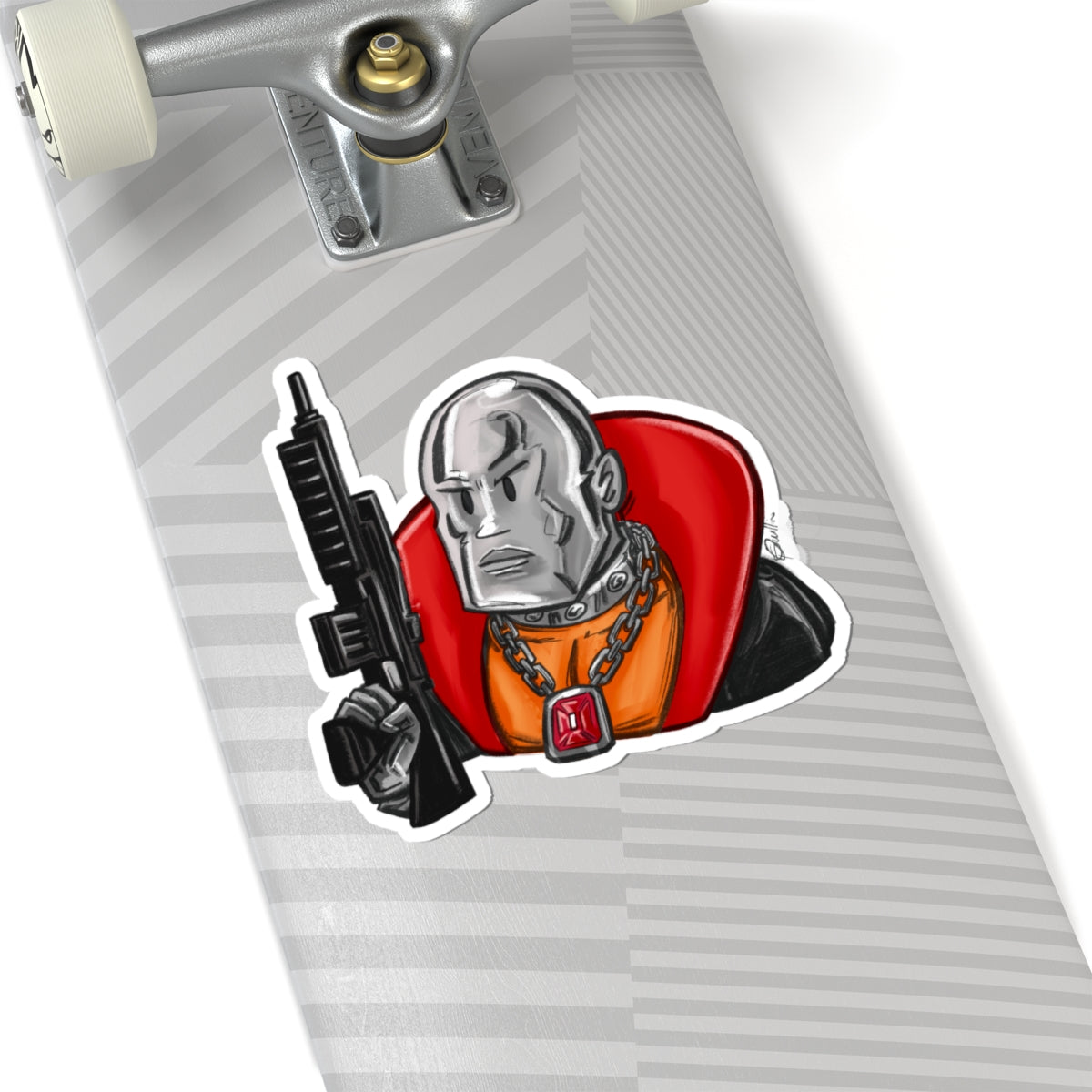 GI-Joe Destro Kiss-Cut Sticker