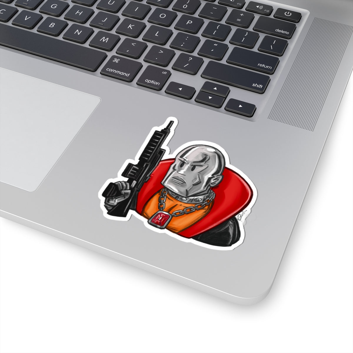 GI-Joe Destro Kiss-Cut Sticker